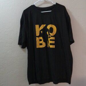 Kobe Bryant Graphic T-Shirt Men’s 3XL Black Mamba Tribute Tee Basketball